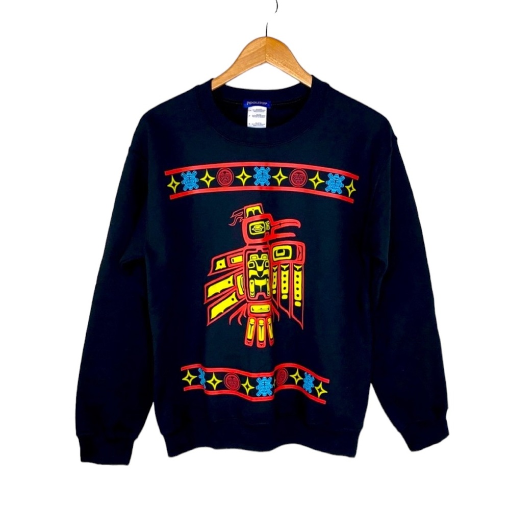 NWOT Pendleton Sweatshirt Unisex Size Small | Pendleton Native Sweatshirt Small - Picture 12 of 12